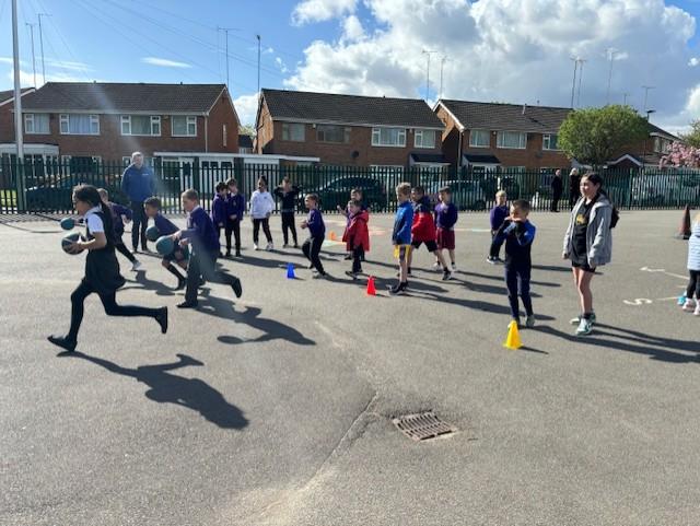 Basketball club in action!
